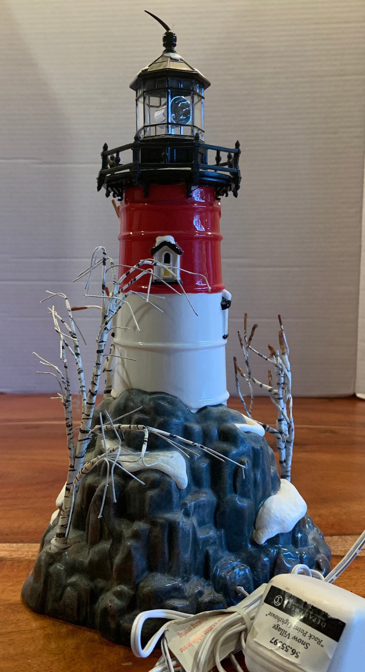 Dept 56- Snow Village "Rock Point Lighthouse"