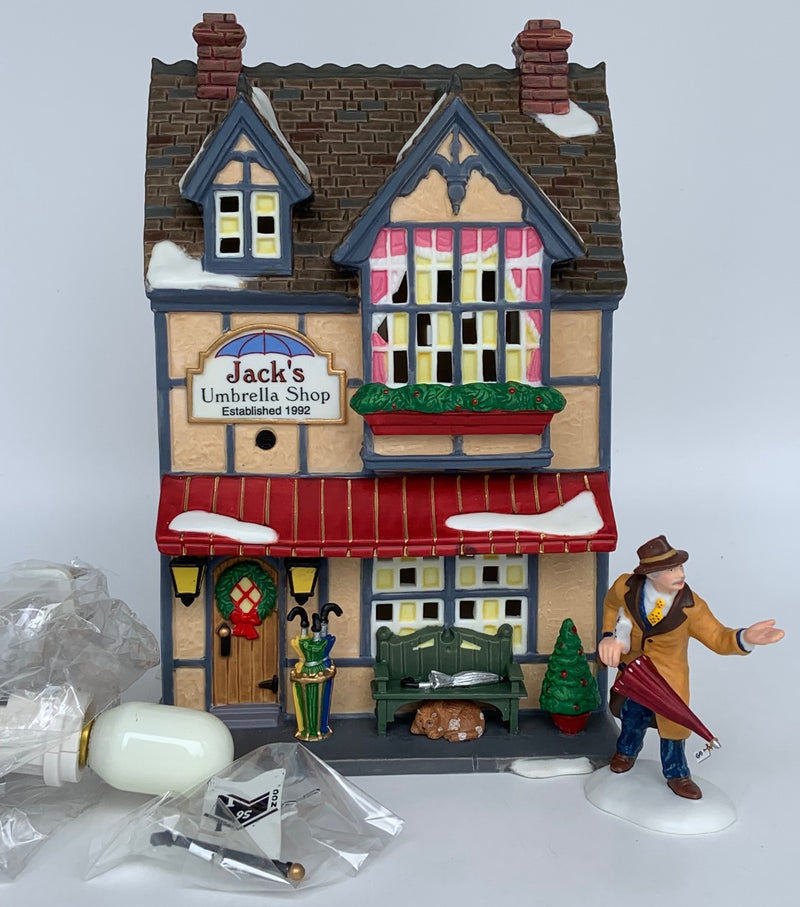 Dept 56- National Council of Dept 56 Clubs "Jack's Umbrella Shop"