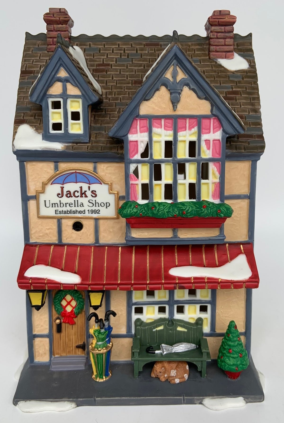 Dept 56- National Council of Dept 56 Clubs "Jack's Umbrella Shop"