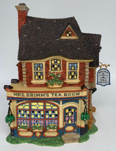 Load image into Gallery viewer, Dept 56- Dickens' Village "Mrs. Brim's Tea Room" Gift set of 4