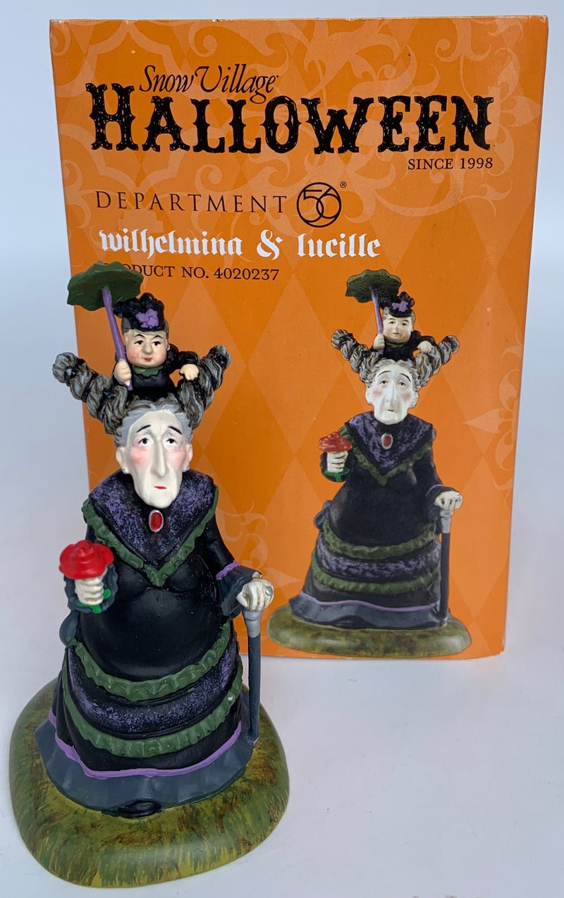 Dept 56- SV Halloween "Wilhelmina & Lucille" accessory