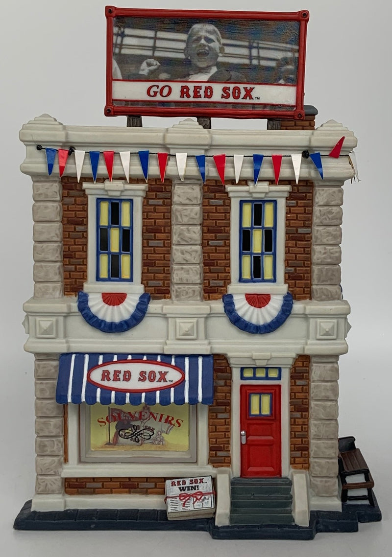 Dept 56- Christmas in the City "Boston Red Sox Souvenir Shop"