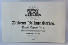 Load image into Gallery viewer, Retired Department 56- Dickens' Village "Peggotty's Seaside Cottage" RARE