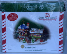 Load image into Gallery viewer, Retired Department 56- North Pole Series "Art's Hobbies & Crafts"