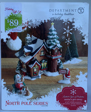 Load image into Gallery viewer, Dept 56- North Pole Series "Santa's Get-Away"