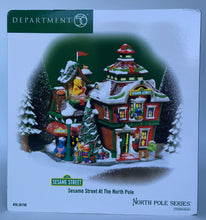 Load image into Gallery viewer, Department 56- North Pole Series "Sesame Street at the North Pole"