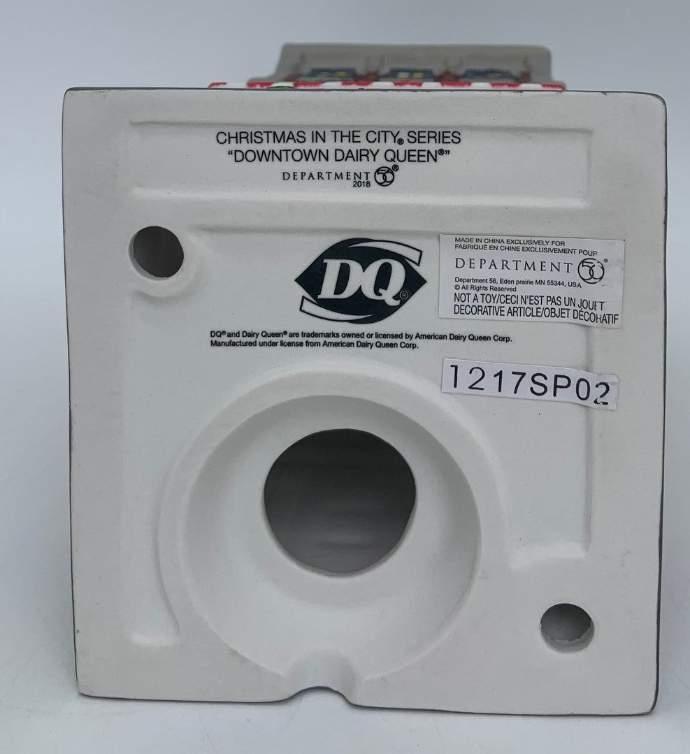 Dept 56- Christmas in the City "Downtown Dairy Queen"