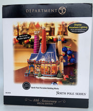 Load image into Gallery viewer, Retired Department 56- North Pole Series "North Pole Porcelain Building Works"