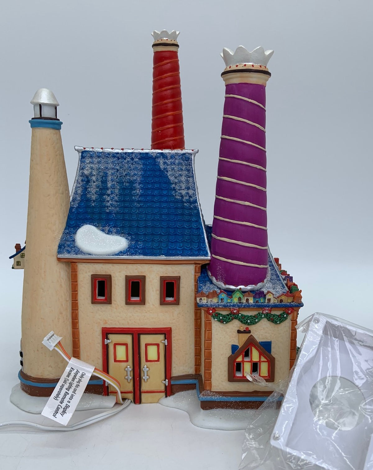 Retired Dept 56- North Pole Series "North Pole Porcelain Building Works"