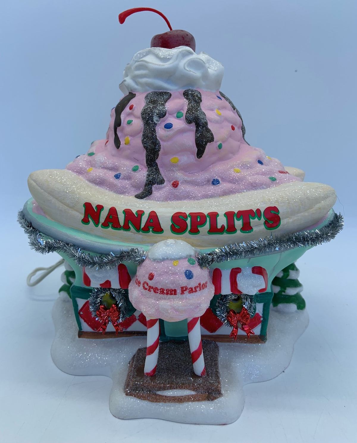 Dept 56- North Pole Series "Nana Split's Ice Cream Parlor"