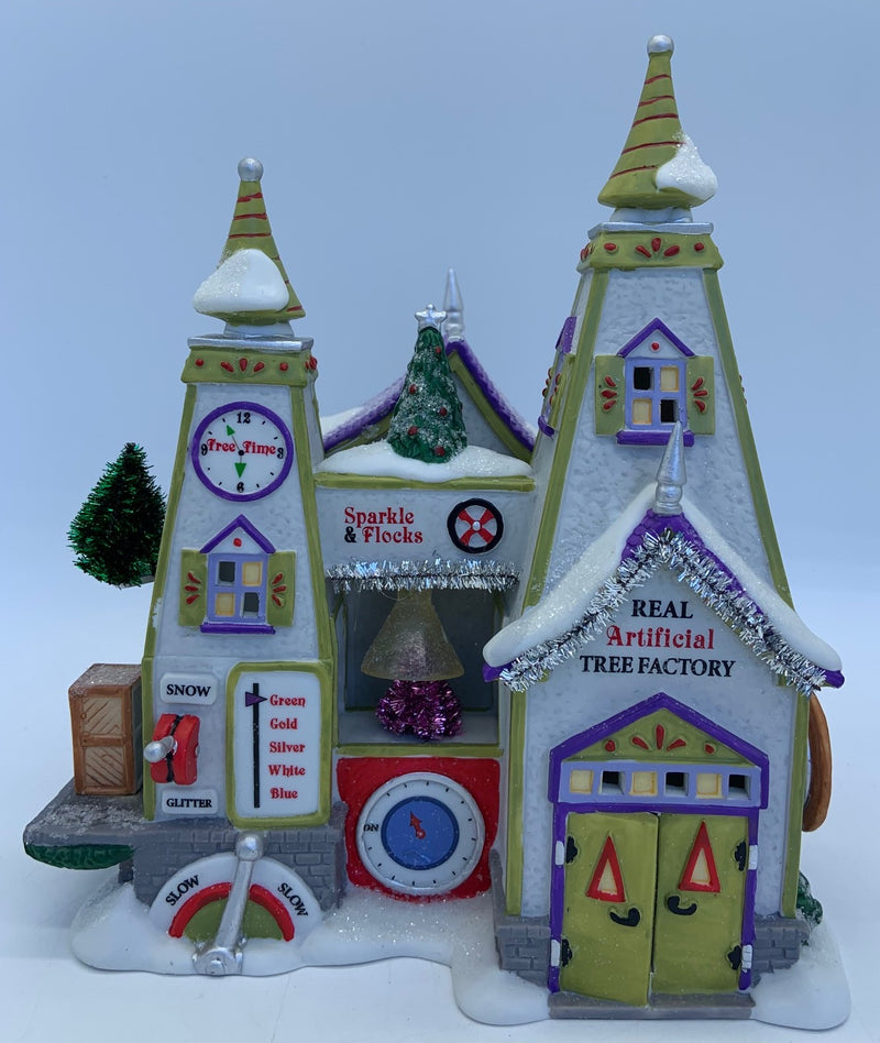 Dept 56- North Pole Series "Real Artificial Tree Factory"