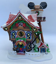 Load image into Gallery viewer, Dept 56- North Pole Series "Mickey's North Pole Holiday House"