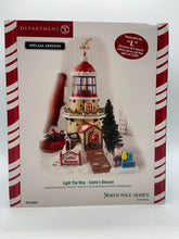 Load image into Gallery viewer, Dept 56- North Pole Series "Light the Way - Santa's Beacon"