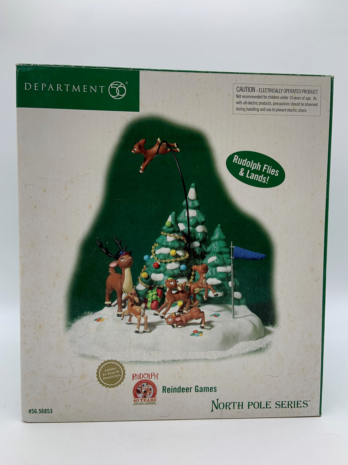 Dept 56- North Pole Series "Reindeer Games" Accessory