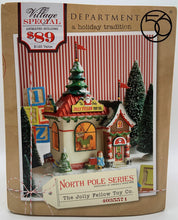 Load image into Gallery viewer, Department 56- North Pole Series "The Jolly Fellow Toy Co." Holiday Special