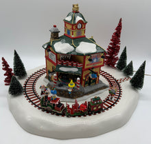 Load image into Gallery viewer, Dept 56- North Pole Series "North Star Commuter Train Station"