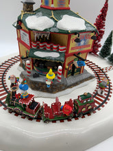 Load image into Gallery viewer, Department 56- North Pole Series "North Star Commuter Train Station"