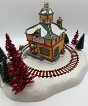 Load image into Gallery viewer, Department 56- North Pole Series "North Star Commuter Train Station"