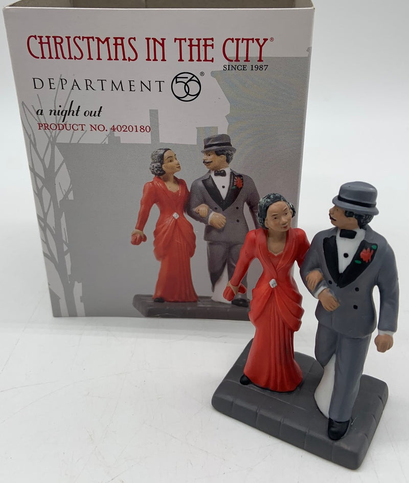 Dept 56- Christmas in the City "A Night Out" accessory