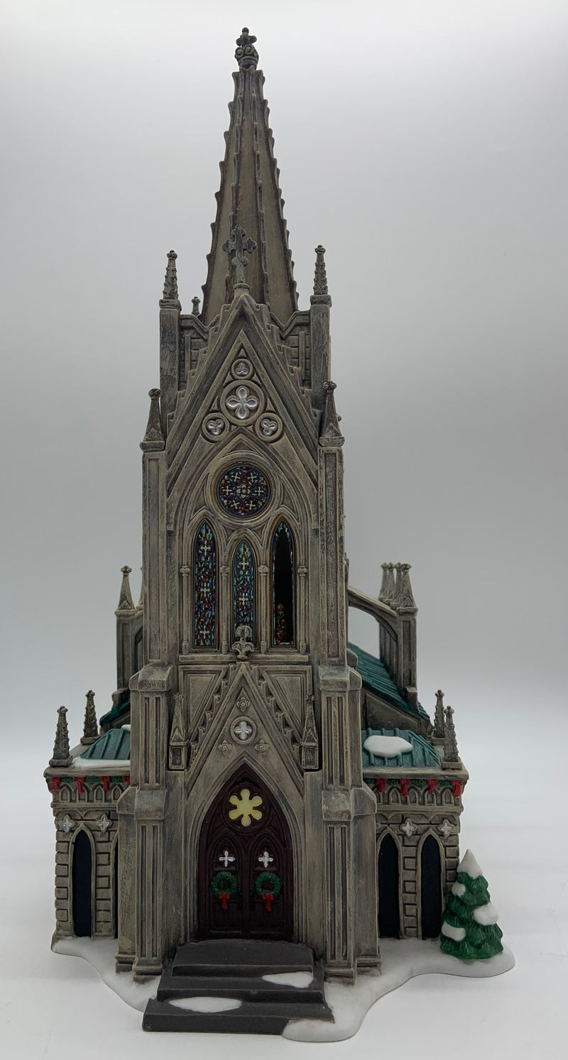 Dept 56- Christmas in the City "Cathedral of St. Nicholas" Artist Signed