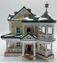 Load image into Gallery viewer, Dept 56- Snow Village "Carpenter Gothic Bed & Breakfast" front