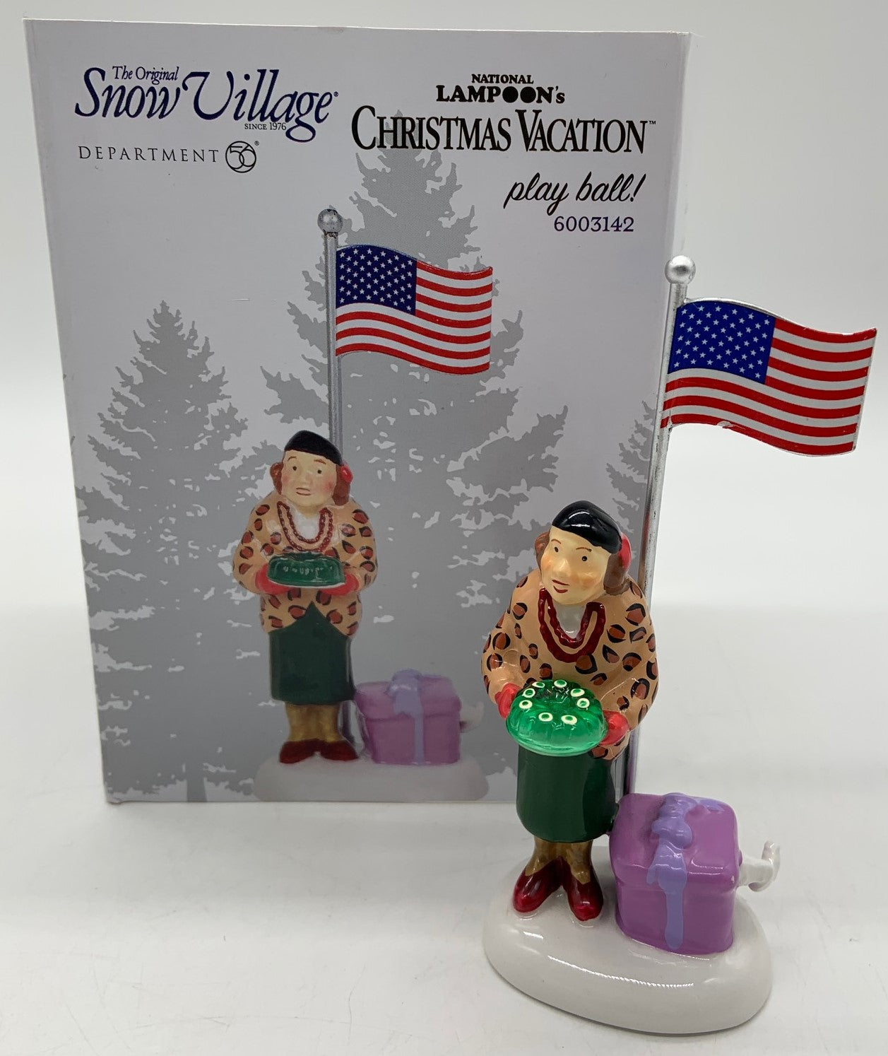 Dept 56 Snow Village National Lampoon's Christmas Vacation "Play Ball