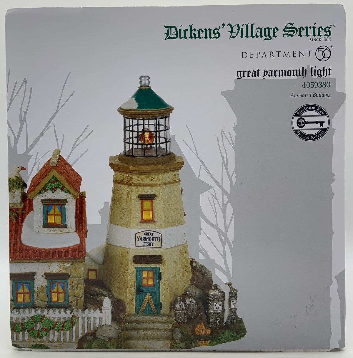 Retired Department 56- Dickens' Village "Great Yarmouth Light"