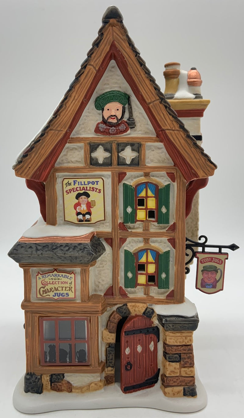 Dept 56- Dickens' Village "Olde Pearly's Toby Jugs"