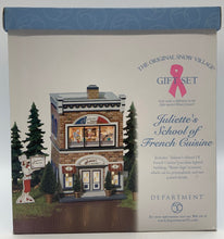 Load image into Gallery viewer, Department 56- Snow Village "Juliette's School of French Cuisine"