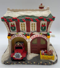 Load image into Gallery viewer, Dept 56 Twas the night before Christmas "Hoof & Ladder Fire Station"