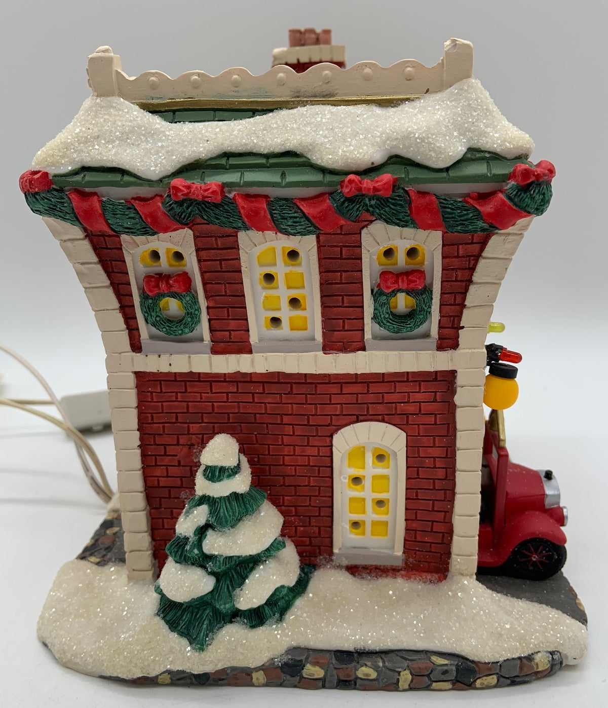 Department 56 Twas the night before Christmas "Hoof & Ladder Fire Station"