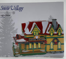 Load image into Gallery viewer, Retired Department 56- Snow Village "Coffee Station"