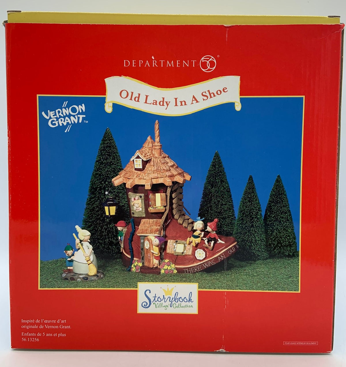 Retired Department 56- Storybook Village "Old Lady in a Shoe"