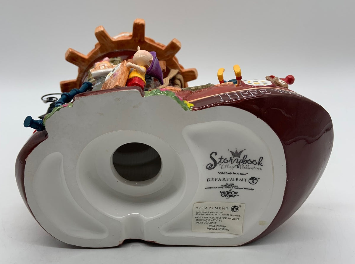 Department 56- Storybook Village "Old Lady in a Shoe"