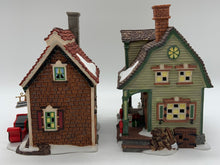 Load image into Gallery viewer, Dept 56- New England Village "Warren Homestead and Walden Cottage"