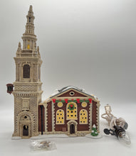 Load image into Gallery viewer, Dept 56- Dickens' Village "The Church of St. Mary Le-Bow"