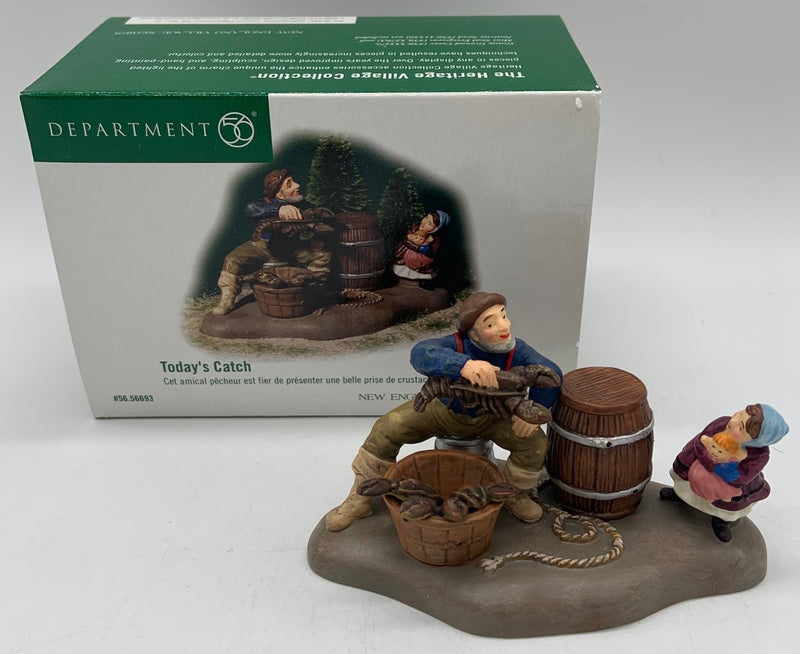 Dept 56- New England Village Series "Today's Catch" accessory
