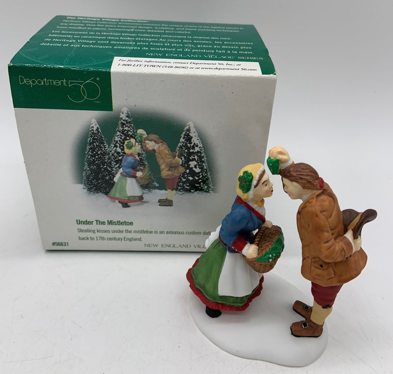 Dept 56- New England Village "Under the Mistletoe" accessory