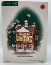 Load image into Gallery viewer, Retired Department 56- New England Village "Knickerbocker Flag Company"