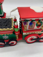Load image into Gallery viewer, Dept 56- North Pole Series "Northern Lights Express Engine and CabOOse"