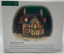 Load image into Gallery viewer, Retired Department 56- New England Village "Captain Kensey's House"
