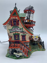 Load image into Gallery viewer, Dept 56- Snow Village Halloween "Witch's Brew Pub"
