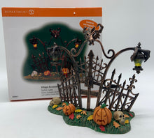 Load image into Gallery viewer, Dept 56- Snow Village Halloween "Gothic Gate"