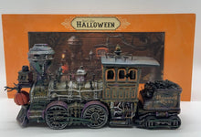 Load image into Gallery viewer, Dept 56- Snow Village Halloween "Haunted Rails Engine & Coal Car"