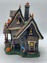 Load image into Gallery viewer, Dept 56- Snow Village Halloween "The Candy Cauldron"