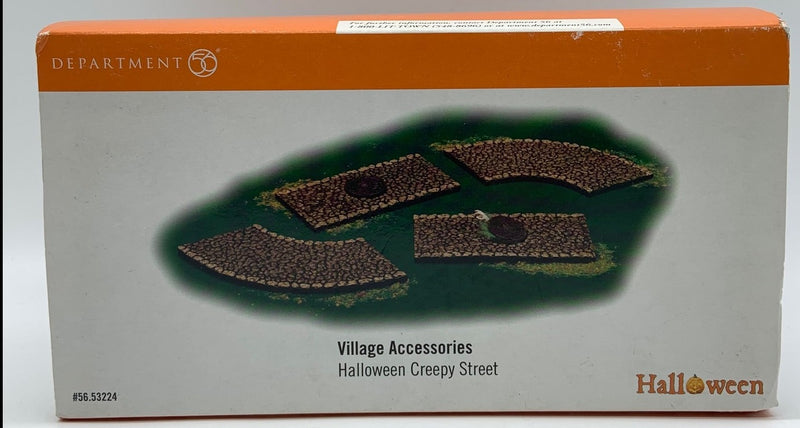 Dept 56- Snow Village Halloween "Halloween Creepy Street"