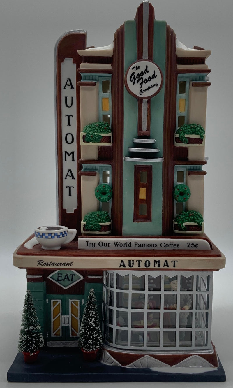 Dept 56- Christmas in the City "Clark Street Automat"