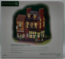 Load image into Gallery viewer, Department 56- Christmas in the City "Katie McCabe's Restaurant & Books"