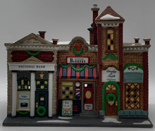 Load image into Gallery viewer, Dept 56- Christmas in the City "Riverside Row Shops"