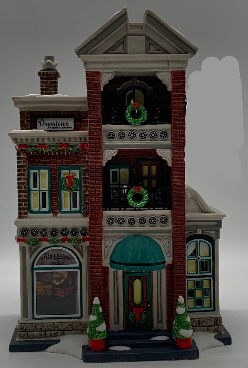 Dept 56- Christmas in the City "Downtown Radios & Phonographs" See Note
